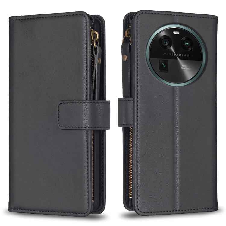 9 Card Slots Zipper Wallet Leather Flip Phone Case, For OPPO Find X6 Pro, For OPPO Find X6, For OPPO A96 5G / Reno7 Z, For OPPO A94 4G / Reno5 F / F19 Pro, For OPPO A94 5G / F19 Pro+ / Reno5 Z 5G, For OPPO A74 5G / A93 5G / A54 5G                      ...
