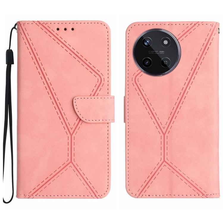 Stitching Embossed Leather Phone Case, For Realme 12 Pro/12 Pro+ Global, For Realme C67 4G, For Realme 11 5G Global, For Realme C53, For Realme 11 4G Global, For Realme C65 4G
