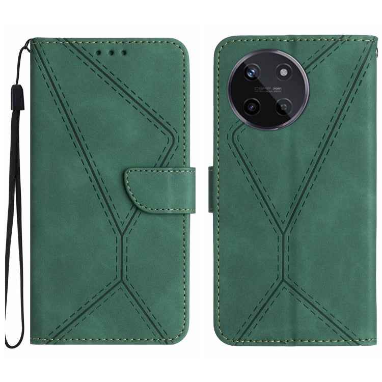 Stitching Embossed Leather Phone Case, For Realme 12 Pro/12 Pro+ Global, For Realme C67 4G, For Realme 11 5G Global, For Realme C53, For Realme 11 4G Global, For Realme C65 4G