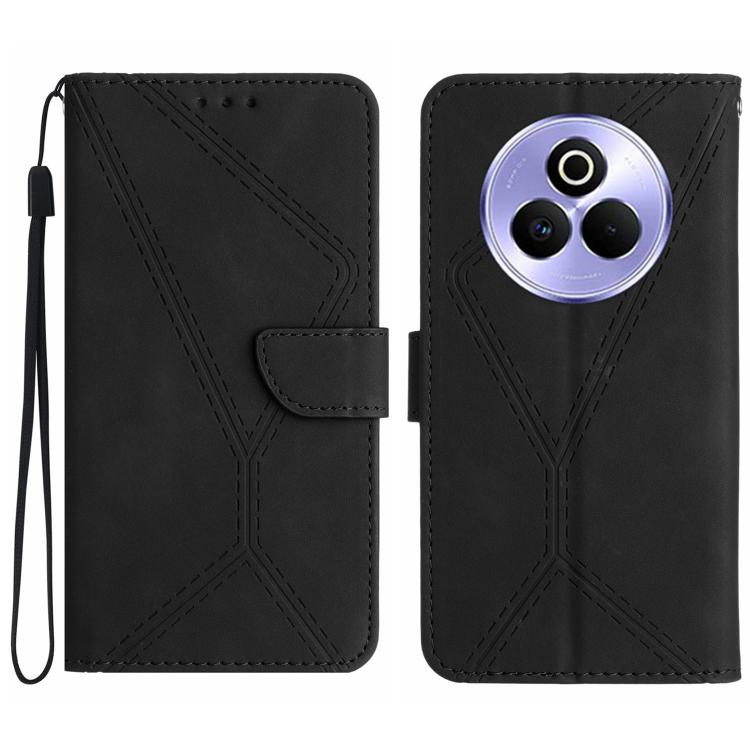 Stitching Embossed Leather Phone Case, For Realme C85 5G, For Realme C85 Pro 4G, For Realme 15T 5G, For Realme 15 5G Global / 15 Pro 5G Global, For Realme C71 4G, For Realme C75 5G, For Realme 14 5G Global / P3 5G Global, For Realme P3 Pro 5G Global