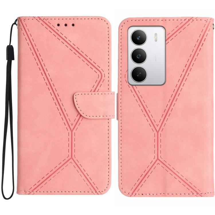Stitching Embossed Leather Phone Case, For Realme C85 5G, For Realme C85 Pro 4G, For Realme 15T 5G, For Realme 15 5G Global / 15 Pro 5G Global, For Realme C71 4G, For Realme C75 5G, For Realme 14 5G Global / P3 5G Global, For Realme P3 Pro 5G Global