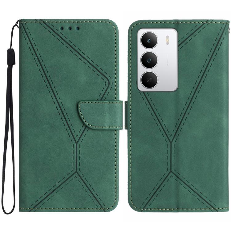 Stitching Embossed Leather Phone Case, For Realme C75 5G, For Realme 14 5G Global / P3 5G Global, For Realme P3 Pro 5G Global, For Realme 14 Pro+ 5G, For Realme C75 4G, For Realme 13+ 5G Global, For Realme 13 Pro 5G / 13 Pro+ 5G                        ...
