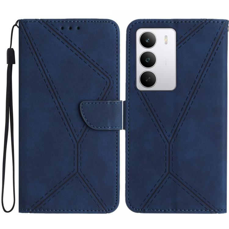 Stitching Embossed Leather Phone Case, For Realme C75 5G, For Realme 14 5G Global / P3 5G Global, For Realme P3 Pro 5G Global, For Realme 14 Pro+ 5G, For Realme C75 4G, For Realme 13+ 5G Global, For Realme 13 Pro 5G / 13 Pro+ 5G                        ...