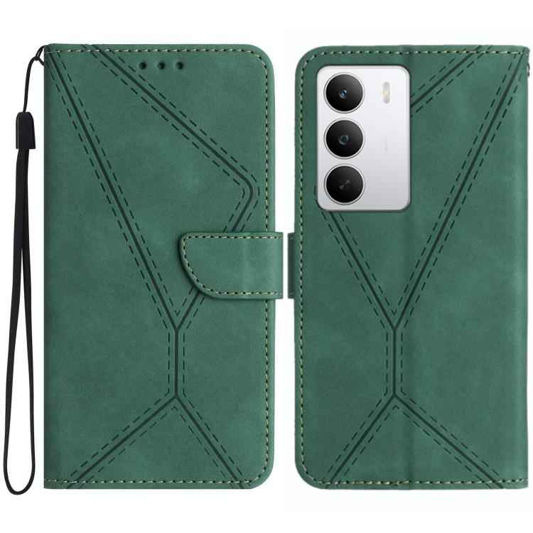 Stitching Embossed Leather Phone Case, For Realme C85 5G, For Realme C85 Pro 4G, For Realme 15T 5G, For Realme 15 5G Global / 15 Pro 5G Global, For Realme C71 4G, For Realme C75 5G, For Realme 14 5G Global / P3 5G Global, For Realme P3 Pro 5G Global