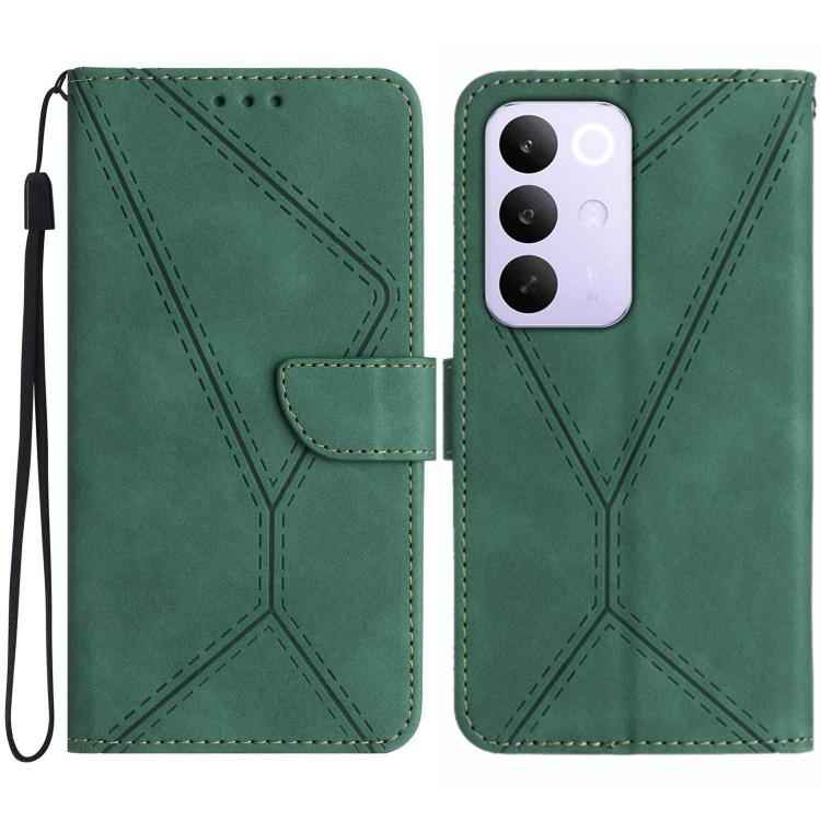 Stitching Embossed Leather Phone Case, For Realme C85 5G, For Realme C85 Pro 4G, For Realme 15T 5G, For Realme 15 5G Global / 15 Pro 5G Global, For Realme C71 4G, For Realme C75 5G, For Realme 14 5G Global / P3 5G Global, For Realme P3 Pro 5G Global