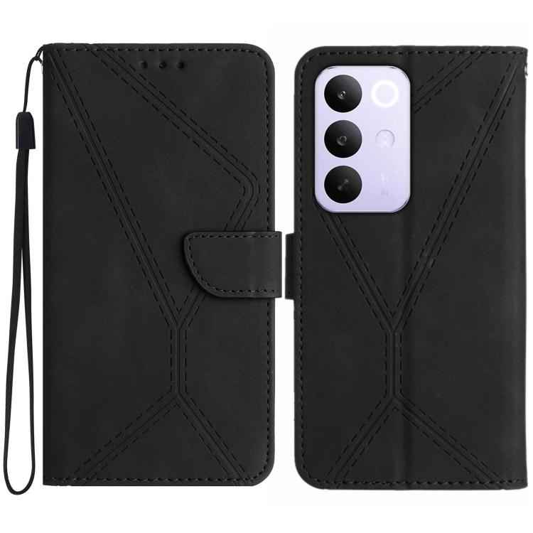 Stitching Embossed Leather Phone Case, For Realme C85 5G, For Realme C85 Pro 4G, For Realme 15T 5G, For Realme 15 5G Global / 15 Pro 5G Global, For Realme C71 4G, For Realme C75 5G, For Realme 14 5G Global / P3 5G Global, For Realme P3 Pro 5G Global
