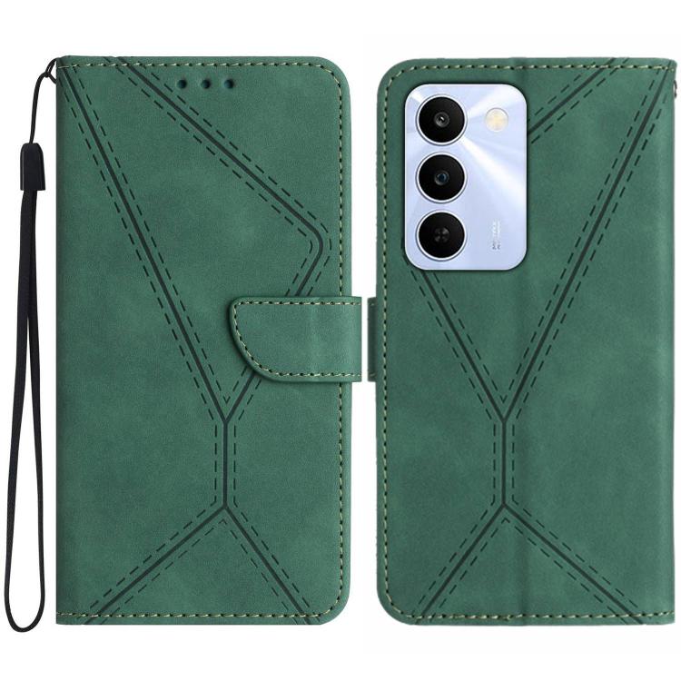 Stitching Embossed Leather Phone Case, For Realme C100 4G, For Realme C83 5G, For Realme 16 Pro+ 5G, For Realme C85 5G, For Realme C85 Pro 4G, For Realme 15T 5G, For Realme 15 5G Global / 15 Pro 5G Global, For Realme C71 4G