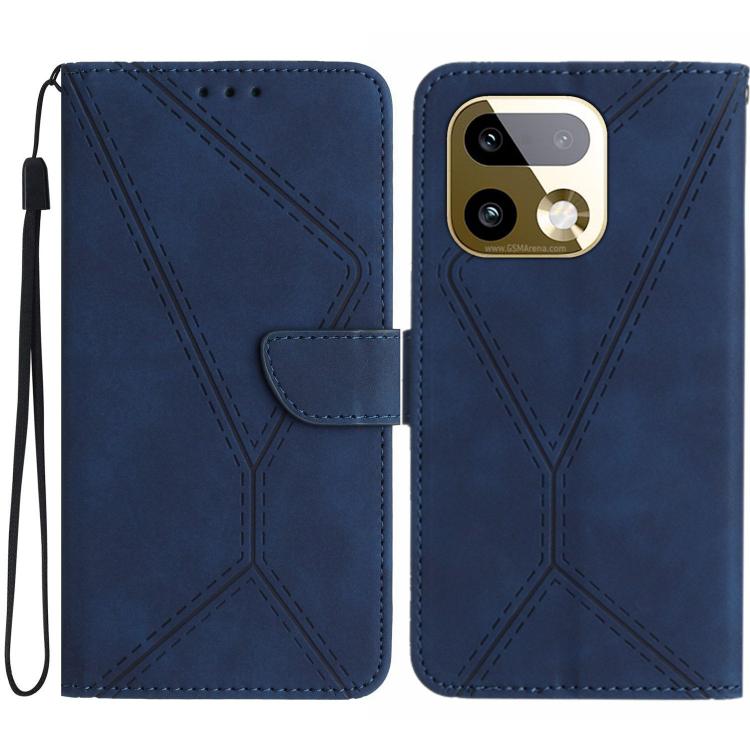 Stitching Embossed Leather Phone Case, For Realme C100 4G, For Realme C83 5G, For Realme 16 Pro+ 5G, For Realme C85 5G, For Realme C85 Pro 4G, For Realme 15T 5G, For Realme 15 5G Global / 15 Pro 5G Global, For Realme C71 4G