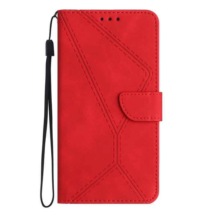 Stitching Embossed Leather Phone Case, For vivo Y200e / Y100 IDN / V30 Lite India 5G, For vivo Y78+