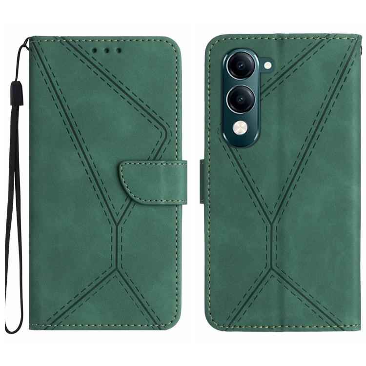 Stitching Embossed Leather Phone Case, For vivo V60 Lite 5G, For vivo V60 5G, For vivo Y39 5G Global, For vivo V50 Lite 5G, For vivo Y04 4G / Y29s 5G, For vivo Y29 4G Global, For vivo V50 5G Global, For vivo Y03 4G
