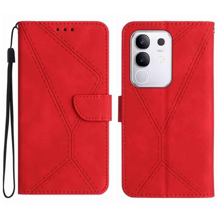 Stitching Embossed Leather Phone Case, For vivo V60 Lite 5G, For vivo V60 5G, For vivo Y39 5G Global, For vivo V50 Lite 5G, For vivo Y04 4G / Y29s 5G, For vivo Y29 4G Global, For vivo V50 5G Global, For vivo Y03 4G