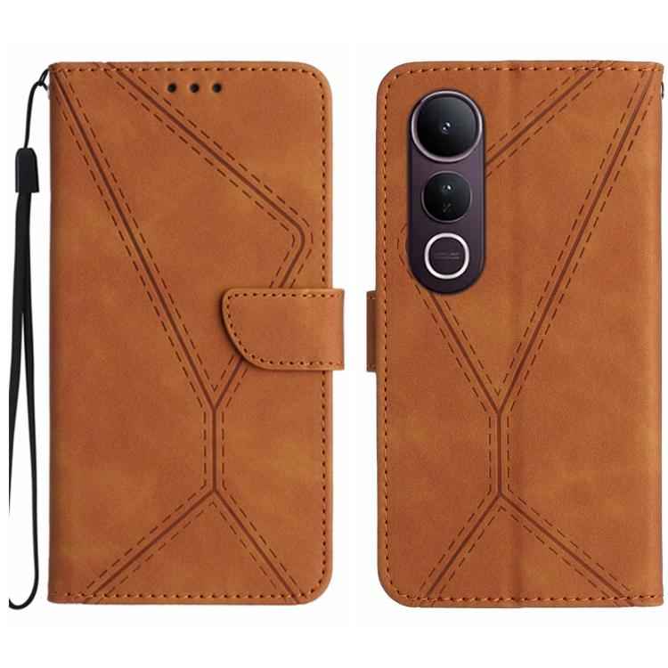 Stitching Embossed Leather Phone Case, For vivo V60 Lite 5G, For vivo V60 5G, For vivo Y39 5G Global, For vivo V50 Lite 5G, For vivo Y04 4G / Y29s 5G, For vivo Y29 4G Global, For vivo V50 5G Global, For vivo Y03 4G