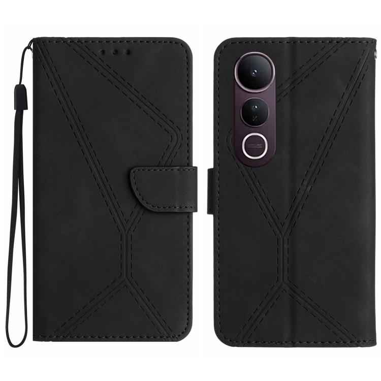 Stitching Embossed Leather Phone Case, For vivo V60 Lite 5G, For vivo V60 5G, For vivo Y39 5G Global, For vivo V50 Lite 5G, For vivo Y04 4G / Y29s 5G, For vivo Y29 4G Global, For vivo V50 5G Global, For vivo Y03 4G