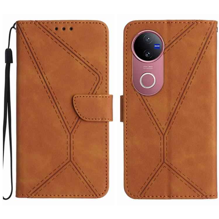 Stitching Embossed Leather Phone Case, For vivo V60 Lite 5G, For vivo V60 5G, For vivo Y39 5G Global, For vivo V50 Lite 5G, For vivo Y04 4G / Y29s 5G, For vivo Y29 4G Global, For vivo V50 5G Global, For vivo Y03 4G