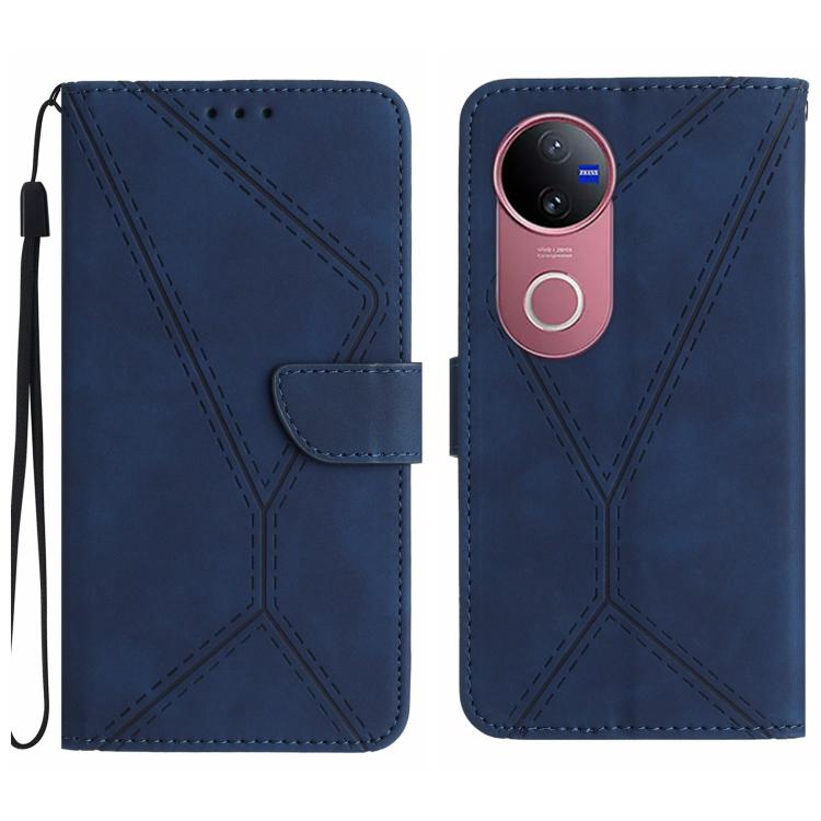 Stitching Embossed Leather Phone Case, For vivo V50 5G Global, For vivo Y03 4G, For vivo Y200e / Y100 IDN / V30 Lite India 5G, For vivo Y78+