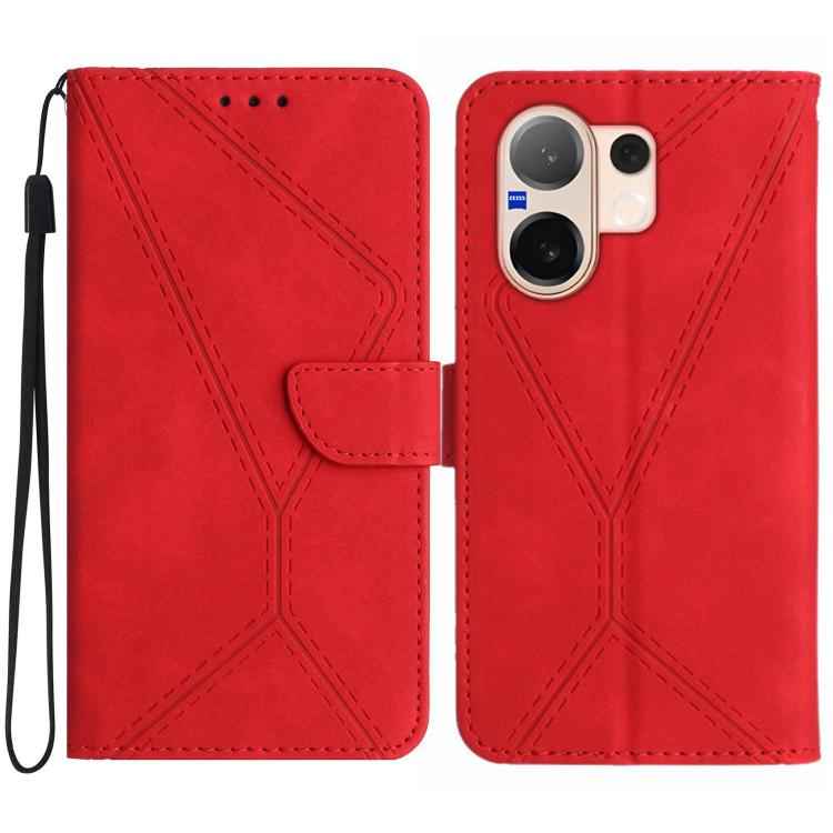 Stitching Embossed Leather Phone Case, For vivo V60 Lite 5G, For vivo V60 5G, For vivo Y39 5G Global, For vivo V50 Lite 5G, For vivo Y04 4G / Y29s 5G, For vivo Y29 4G Global, For vivo V50 5G Global, For vivo Y03 4G