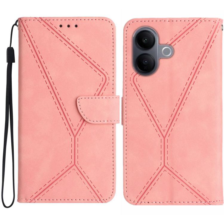Stitching Embossed Leather Phone Case, For vivo V70 FE 5G, For vivo V70 5G Global / V70 Elite 5G, For vivo V60 Lite 5G, For vivo V60 5G, For vivo Y39 5G Global, For vivo V50 Lite 5G, For vivo Y04 4G / Y29s 5G, For vivo Y29 4G Global