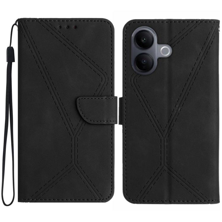 Stitching Embossed Leather Phone Case, For vivo V70 FE 5G, For vivo V70 5G Global / V70 Elite 5G, For vivo V60 Lite 5G, For vivo V60 5G, For vivo Y39 5G Global, For vivo V50 Lite 5G, For vivo Y04 4G / Y29s 5G, For vivo Y29 4G Global