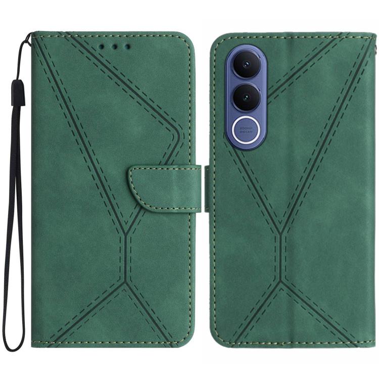 Stitching Embossed Leather Phone Case, For vivo V70 FE 5G, For vivo V70 5G Global / V70 Elite 5G, For vivo V60 Lite 5G, For vivo V60 5G, For vivo Y39 5G Global, For vivo V50 Lite 5G, For vivo Y04 4G / Y29s 5G, For vivo Y29 4G Global