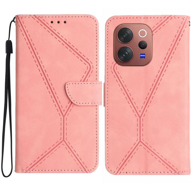 Stitching Embossed Leather Phone Case, For vivo V70 FE 5G, For vivo V70 5G Global / V70 Elite 5G, For vivo V60 Lite 5G, For vivo V60 5G, For vivo Y39 5G Global, For vivo V50 Lite 5G, For vivo Y04 4G / Y29s 5G, For vivo Y29 4G Global