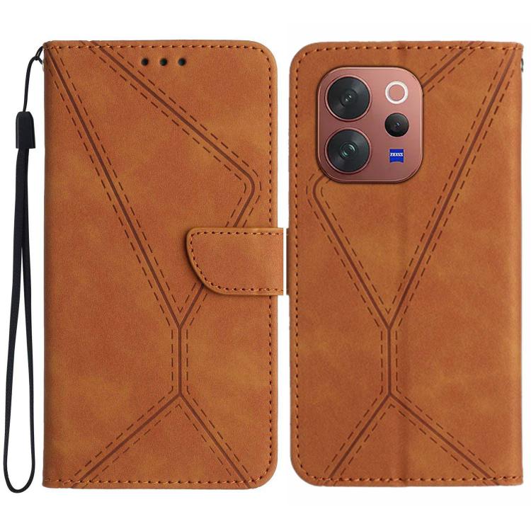 Stitching Embossed Leather Phone Case, For vivo V70 FE 5G, For vivo V70 5G Global / V70 Elite 5G, For vivo V60 Lite 5G, For vivo V60 5G, For vivo Y39 5G Global, For vivo V50 Lite 5G, For vivo Y04 4G / Y29s 5G, For vivo Y29 4G Global