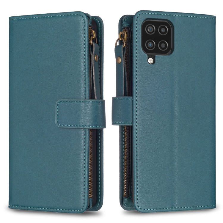 9 Card Slots Zipper Wallet Leather Flip Phone Case, For Samsung Galaxy A32 5G, For Samsung Galaxy S21 5G, For Samsung Galaxy S21+ 5G, For Samsung Galaxy S21 Ultra 5G, For Samsung Galaxy A12, For Samsung Galaxy A42 5G, For Samsung Galaxy A31            ...