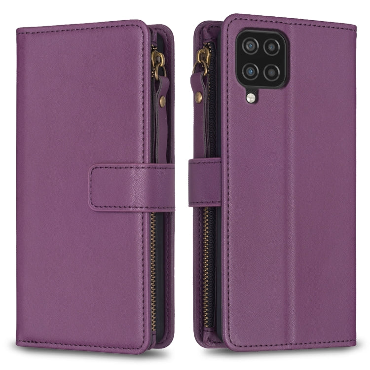9 Card Slots Zipper Wallet Leather Flip Phone Case, For Samsung Galaxy A32 5G, For Samsung Galaxy S21 5G, For Samsung Galaxy S21+ 5G, For Samsung Galaxy S21 Ultra 5G, For Samsung Galaxy A12, For Samsung Galaxy A42 5G, For Samsung Galaxy A31            ...