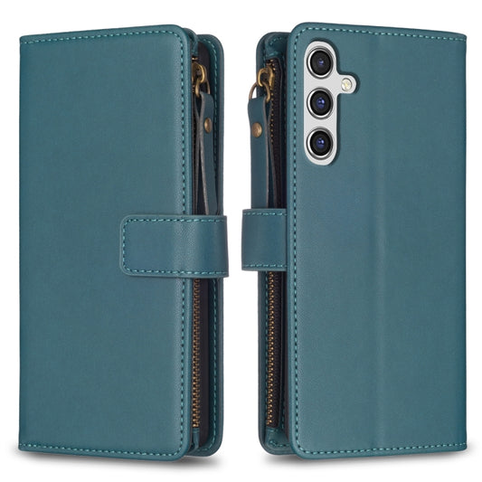 9 Card Slots Zipper Wallet Leather Flip Phone Case, For Samsung Galaxy A14, For Samsung Galaxy S24+ 5G, For Samsung Galaxy A34 5G, For Samsung Galaxy S24 5G, For Samsung Galaxy A54 5G, For Samsung Galaxy S23 Ultra 5G, For Samsung Galaxy S23 5G         ...