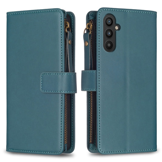 9 Card Slots Zipper Wallet Leather Flip Phone Case, For Samsung Galaxy A24 4G, For Samsung Galaxy A15, For Samsung Galaxy S24 Ultra 5G, For Samsung Galaxy A35, For Samsung Galaxy A25 5G, For Samsung Galaxy M34 5G, For Samsung Galaxy A55                ...