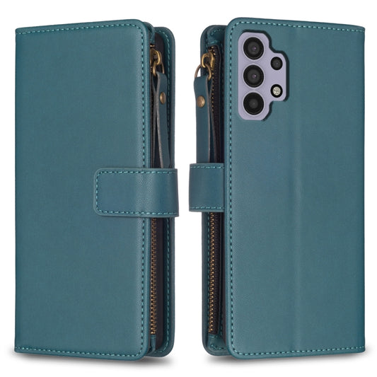 9 Card Slots Zipper Wallet Leather Flip Phone Case, For Samsung Galaxy A32 5G, For Samsung Galaxy S21 5G, For Samsung Galaxy S21+ 5G, For Samsung Galaxy S21 Ultra 5G, For Samsung Galaxy A12, For Samsung Galaxy A42 5G, For Samsung Galaxy A31            ...