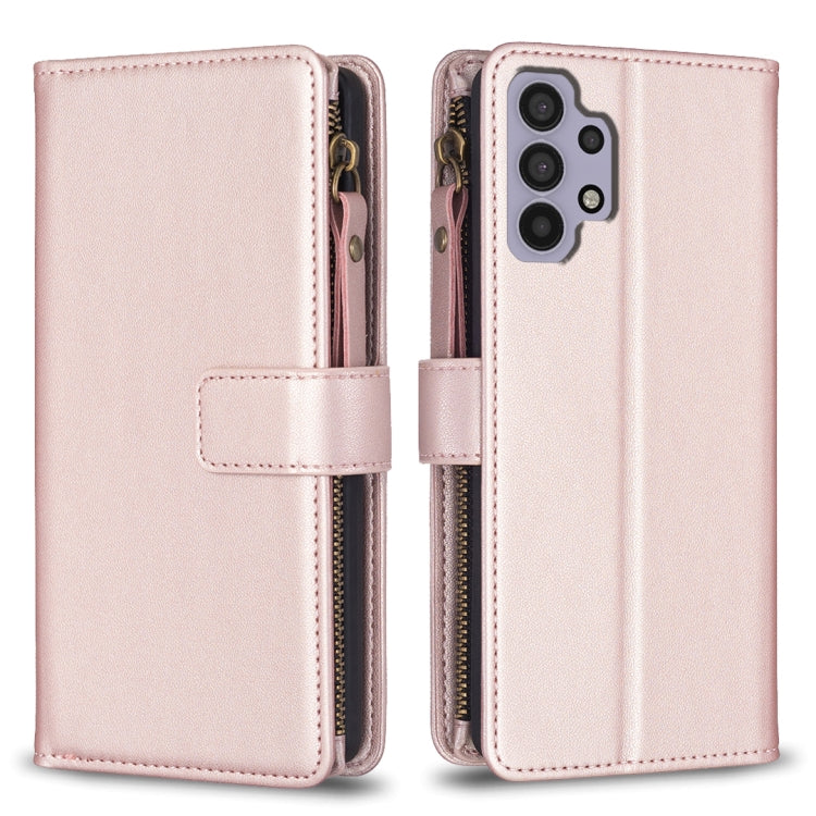9 Card Slots Zipper Wallet Leather Flip Phone Case, For Samsung Galaxy A32 5G, For Samsung Galaxy S21 5G, For Samsung Galaxy S21+ 5G, For Samsung Galaxy S21 Ultra 5G, For Samsung Galaxy A12, For Samsung Galaxy A42 5G, For Samsung Galaxy A31            ...