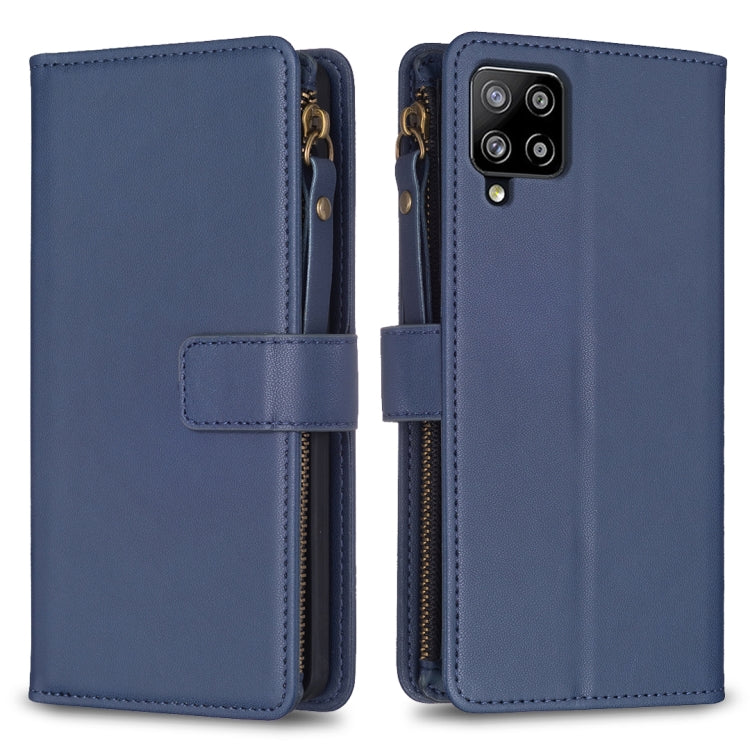 9 Card Slots Zipper Wallet Leather Flip Phone Case, For Samsung Galaxy A32 5G, For Samsung Galaxy S21 5G, For Samsung Galaxy S21+ 5G, For Samsung Galaxy S21 Ultra 5G, For Samsung Galaxy A12, For Samsung Galaxy A42 5G, For Samsung Galaxy A31            ...