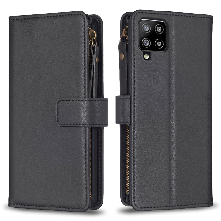 9 Card Slots Zipper Wallet Leather Flip Phone Case, For Samsung Galaxy A32 5G, For Samsung Galaxy S21 5G, For Samsung Galaxy S21+ 5G, For Samsung Galaxy S21 Ultra 5G, For Samsung Galaxy A12, For Samsung Galaxy A42 5G, For Samsung Galaxy A31            ...