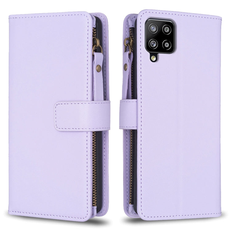 9 Card Slots Zipper Wallet Leather Flip Phone Case, For Samsung Galaxy A32 5G, For Samsung Galaxy S21 5G, For Samsung Galaxy S21+ 5G, For Samsung Galaxy S21 Ultra 5G, For Samsung Galaxy A12, For Samsung Galaxy A42 5G, For Samsung Galaxy A31            ...