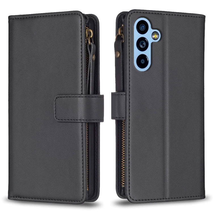 9 Card Slots Zipper Wallet Leather Flip Phone Case, For Samsung Galaxy A14, For Samsung Galaxy S24+ 5G, For Samsung Galaxy A34 5G, For Samsung Galaxy S24 5G, For Samsung Galaxy A54 5G, For Samsung Galaxy S23 Ultra 5G, For Samsung Galaxy S23 5G         ...