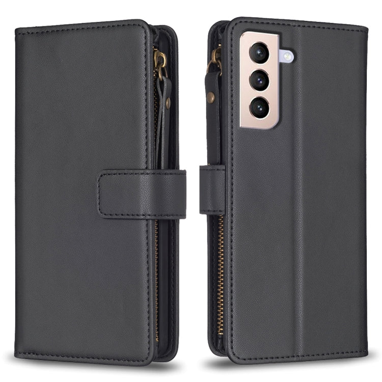 9 Card Slots Zipper Wallet Leather Flip Phone Case, For Samsung Galaxy A32 5G, For Samsung Galaxy S21 5G, For Samsung Galaxy S21+ 5G, For Samsung Galaxy S21 Ultra 5G, For Samsung Galaxy A12, For Samsung Galaxy A42 5G, For Samsung Galaxy A31            ...