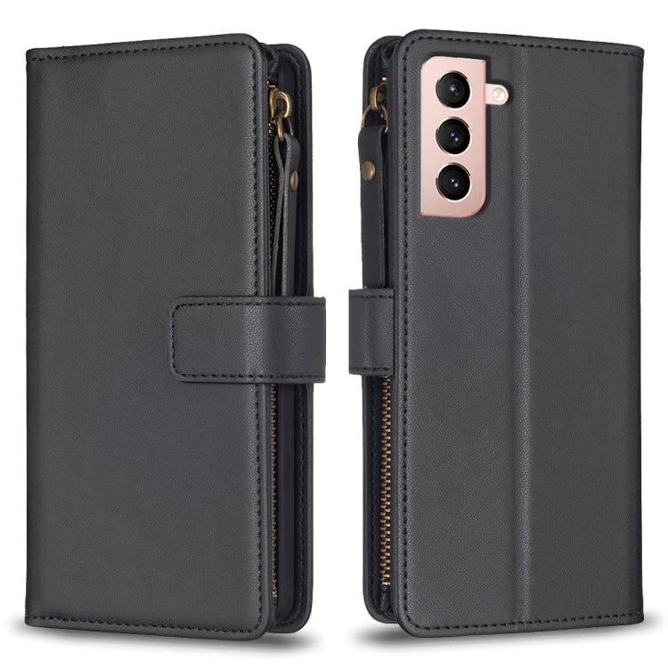 9 Card Slots Zipper Wallet Leather Flip Phone Case, For Samsung Galaxy A32 5G, For Samsung Galaxy S21 5G, For Samsung Galaxy S21+ 5G, For Samsung Galaxy S21 Ultra 5G, For Samsung Galaxy A12, For Samsung Galaxy A42 5G, For Samsung Galaxy A31            ...