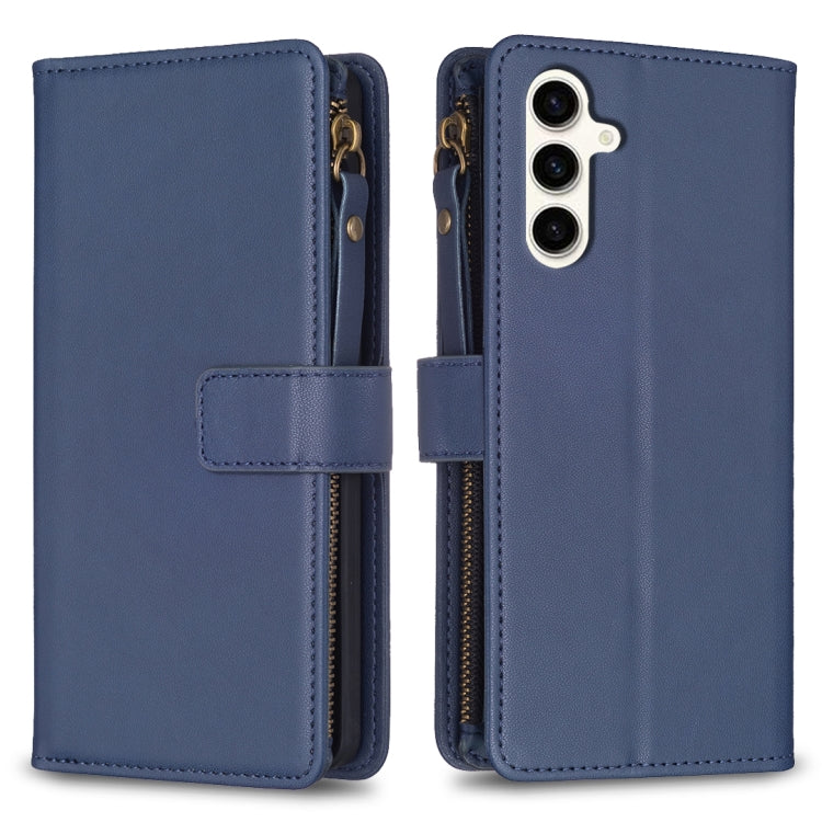 9 Card Slots Zipper Wallet Leather Flip Phone Case, For Samsung Galaxy A55, For Samsung Galaxy A24 4G, For Samsung Galaxy A15, For Samsung Galaxy S24 Ultra 5G, For Samsung Galaxy A35, For Samsung Galaxy A25 5G, For Samsung Galaxy M34 5G                ...