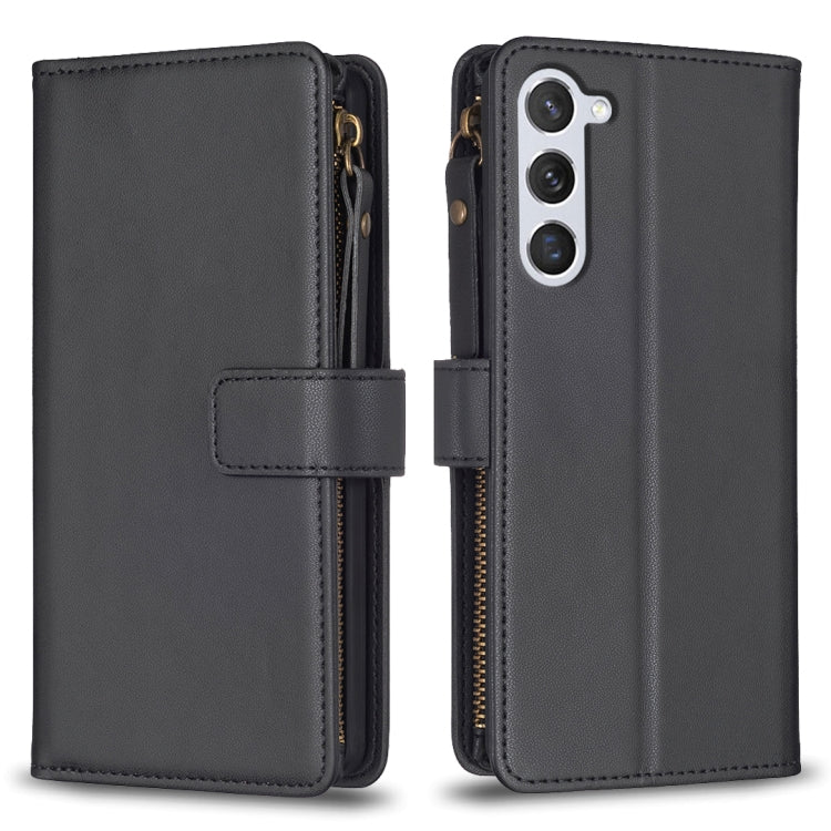 9 Card Slots Zipper Wallet Leather Flip Phone Case, For Samsung Galaxy S23 FE 5G, For Samsung Galaxy A14, For Samsung Galaxy S24 5G, For Samsung Galaxy A34 5G, For Samsung Galaxy A54 5G, For Samsung Galaxy S23 Ultra 5G, For Samsung Galaxy S23 5G       ...