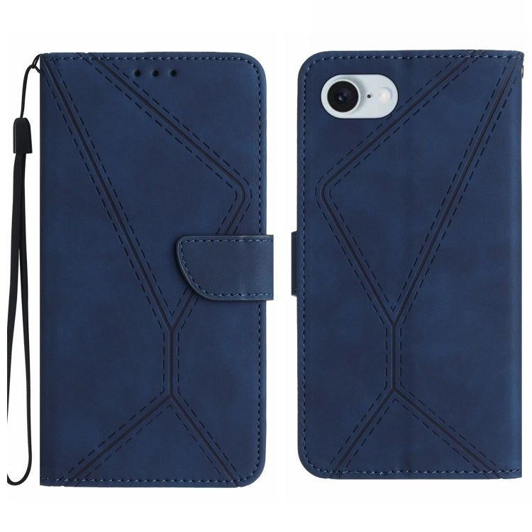 Stitching Embossed Leather Phone Case, For iPhone 18 Pro / 17 Pro, For iPhone 18 Pro Max / 17 Pro Max, For iPhone 17e / 16e, For iPhone 17, For iPhone Air, For iPhone 16 Pro Max, For iPhone 16 Pro, For iPhone 16 Plus