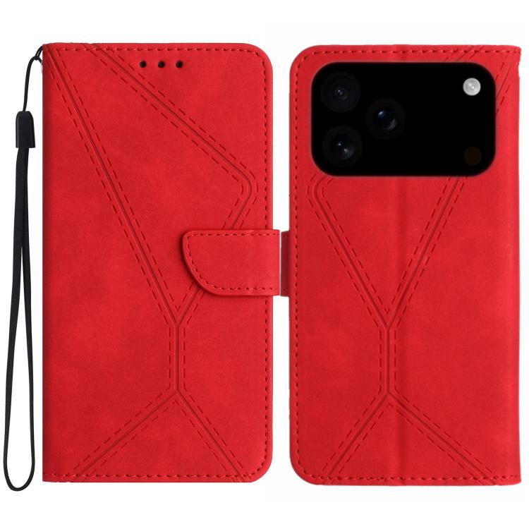Stitching Embossed Leather Phone Case, For iPhone 18 Pro / 17 Pro, For iPhone 18 Pro Max / 17 Pro Max, For iPhone 17e / 16e, For iPhone 17, For iPhone Air, For iPhone 16 Pro Max, For iPhone 16 Pro, For iPhone 16 Plus