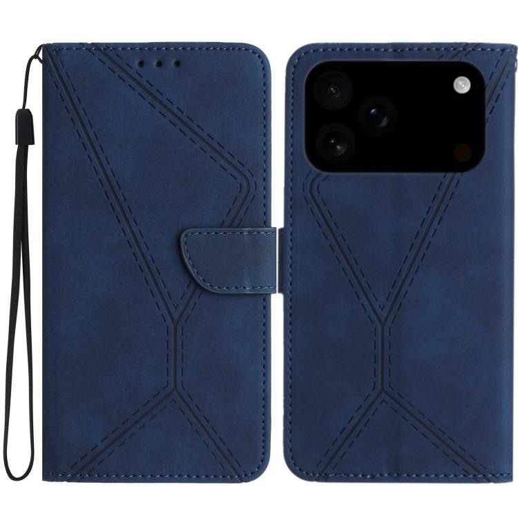 Stitching Embossed Leather Phone Case, For iPhone 18 Pro / 17 Pro, For iPhone 18 Pro Max / 17 Pro Max, For iPhone 17e / 16e, For iPhone 17, For iPhone Air, For iPhone 16 Pro Max, For iPhone 16 Pro, For iPhone 16 Plus