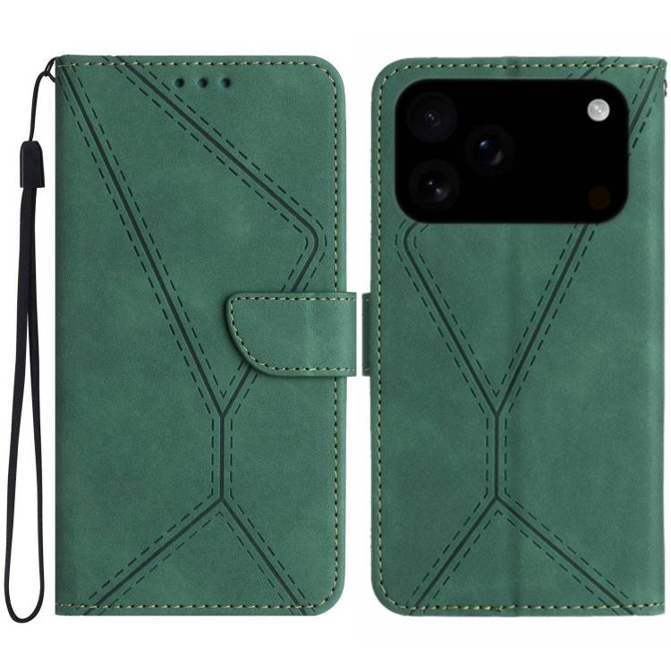 Stitching Embossed Leather Phone Case, For iPhone 18 Pro / 17 Pro, For iPhone 18 Pro Max / 17 Pro Max, For iPhone 17e / 16e, For iPhone 17, For iPhone Air, For iPhone 16 Pro Max, For iPhone 16 Pro, For iPhone 16 Plus