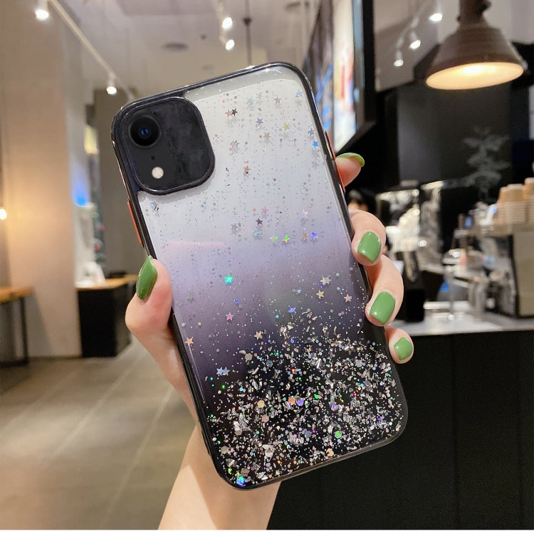 Starry Gradient Glitter Powder TPU Phone Case