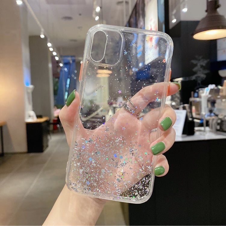 Starry Gradient Glitter Powder TPU Phone Case