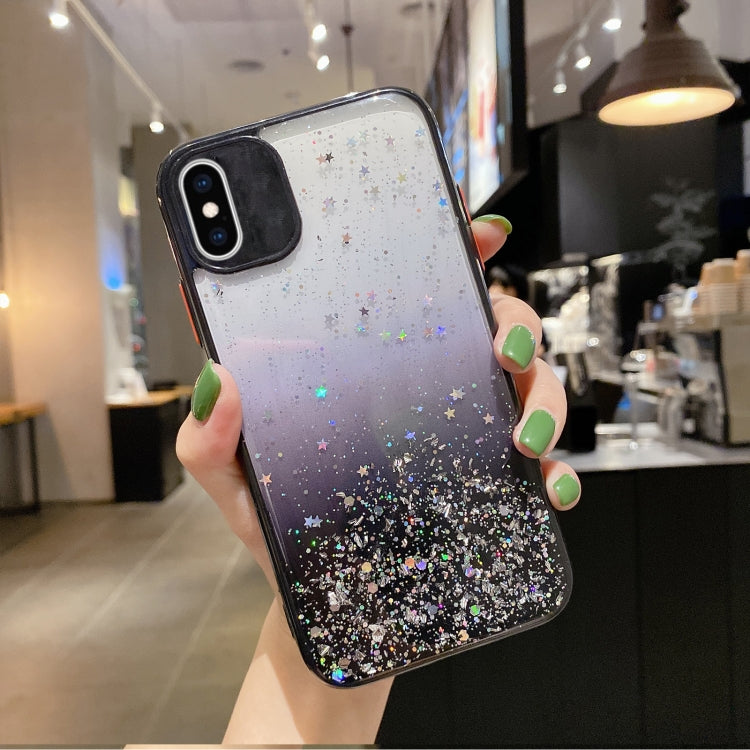 Starry Gradient Glitter Powder TPU Phone Case