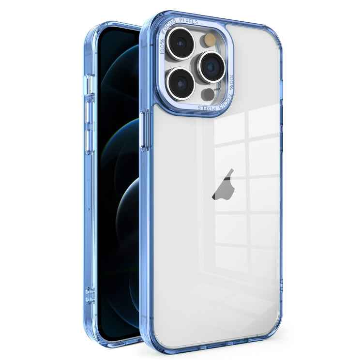 Crystal TPU + PC Electroplated Lens Frame Phone Case