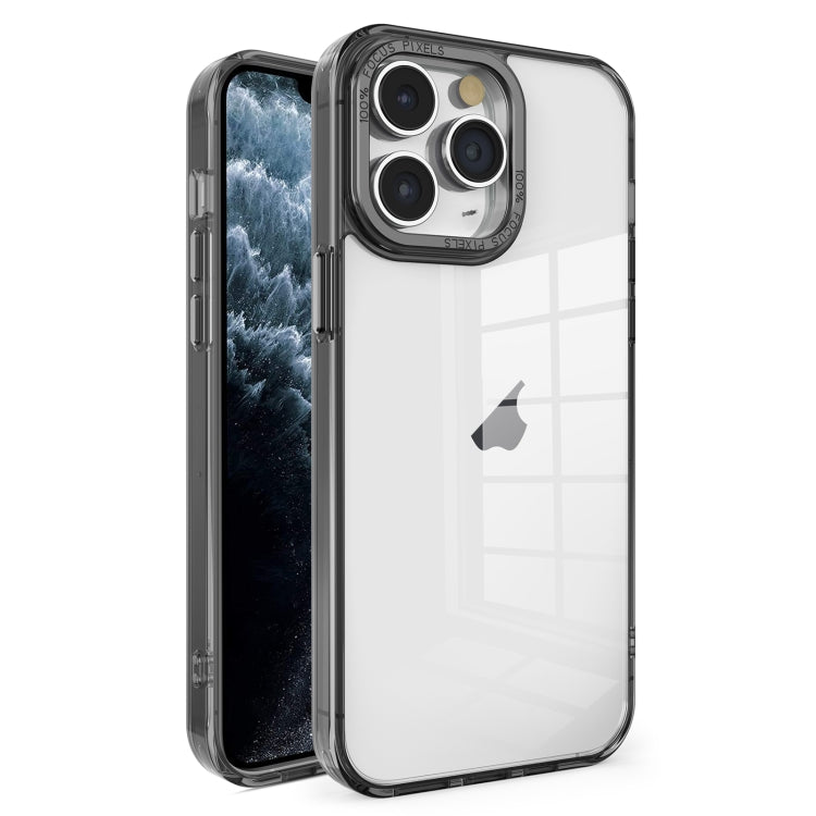 Crystal TPU + PC Electroplated Lens Frame Phone Case