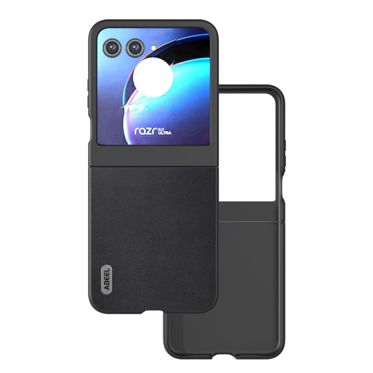 ABEEL Genuine Leather Xiaoya Series Phone Case, For Motorola Razr 60 Ultra, For Motorola Razr 50, For Motorola Razr 40, For Motorola Razr 40 Ultra