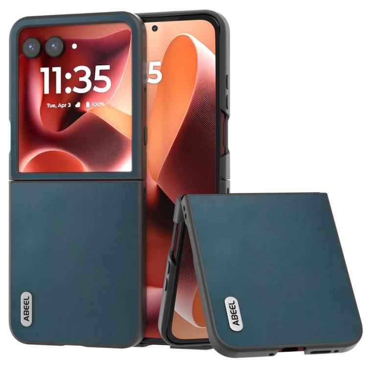 ABEEL Genuine Leather Xiaoya Series Phone Case, For Motorola Razr 60 Ultra, For Motorola Razr 50, For Motorola Razr 40, For Motorola Razr 40 Ultra
